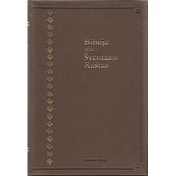 Biblija 12,5 x 18,5 cm, ekumeninė, lanksčiais viršeliais, 2018 m.