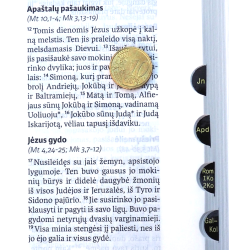 Biblija didelėmis raidėmis 18 x 24,5 cm, ekumeninė, lanksčiais viršeliais 2023 m.